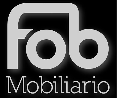 Diseño de oficinas en Sevilla: Logo blanco Fob Mobiliario